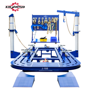 Jintuo Square Tube Steel 3500 kg Máquina de marco de automóvil hidráulico