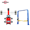 Taller de mantenimiento de automóvil Xinjintuo Equipo de alineador de cuatro ruedas 3D Electric 2 después de la elevación de automóvil de piso transparente