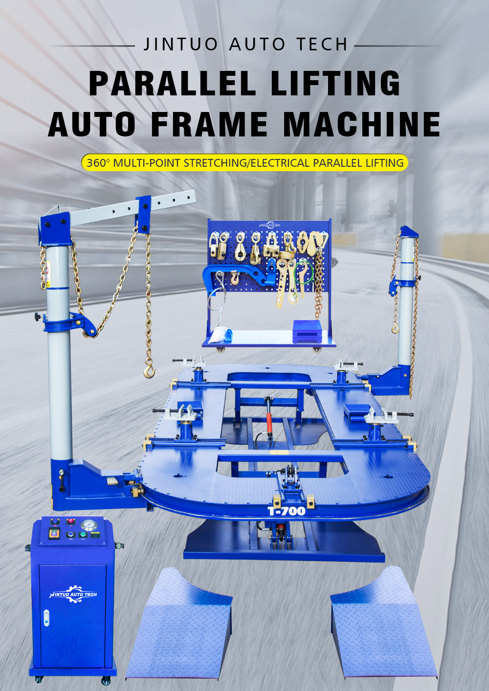 máquina de marco automático de elevación paralela