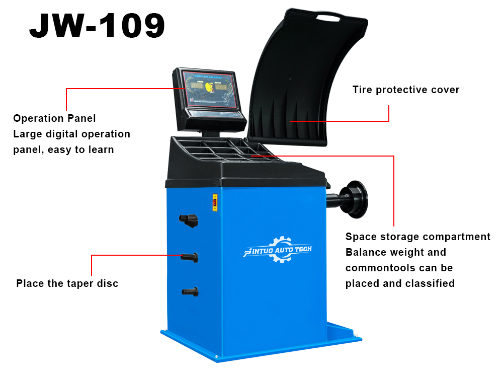 EQUILIBRADORA DE RUEDAS JW-109