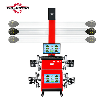 Jintuo HD Máquina de alineación de la rueda de seguimiento automático de elevación