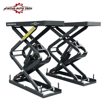 Elevador de tijera para automóvil subterráneo Jintuo Auto Hydraulic 3500kg
