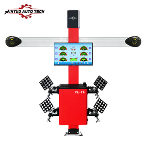 Máquina de alineación automática de ruedas Jintuo 3D HD con gabinete fijo