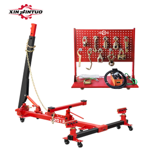 Jintuo Car Bench Colliser extractor Reparación de carrocería Auto Máquina de marco de automóvil portátil 