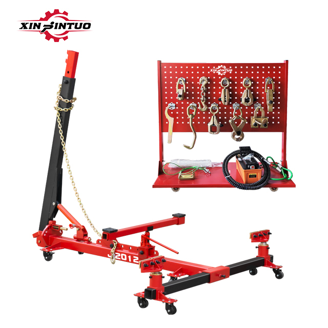 Jintuo Car Bench Colliser extractor Reparación de carrocería Auto Máquina de marco de automóvil portátil 