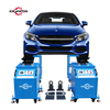 Máquina simuladora de carretera con chasis